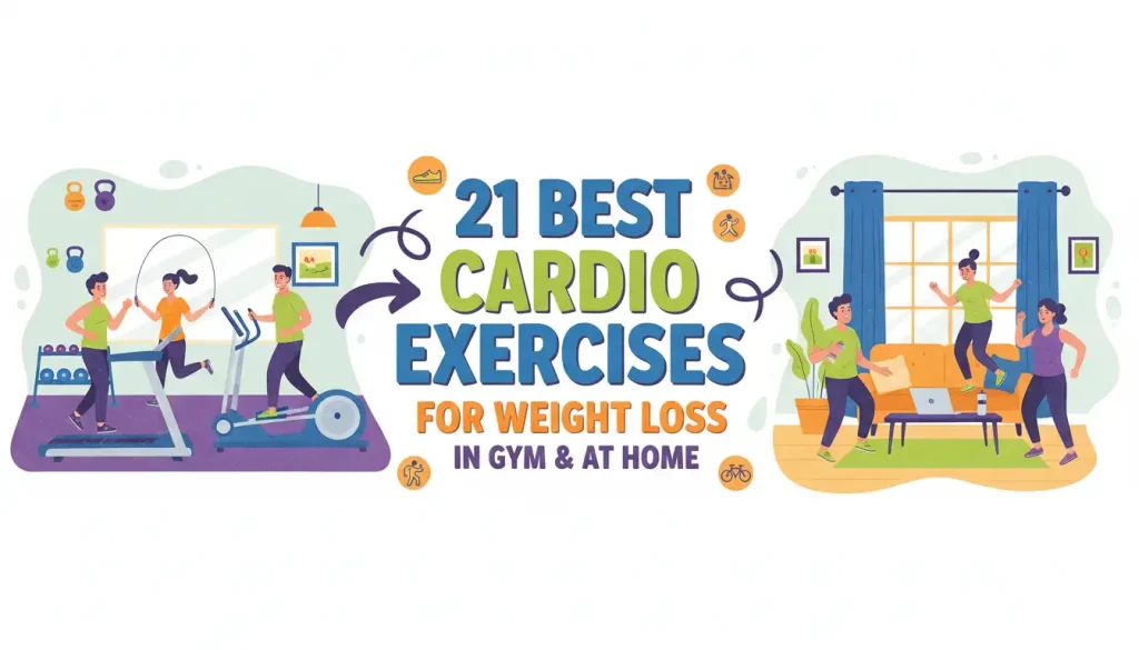 21 Best Cardio Exercises for Weight Loss in Gym & at Home 3 21 Best Cardio Exercises for Weight Loss in Gym & at Home
Best Cardio Exercises for Weight Loss