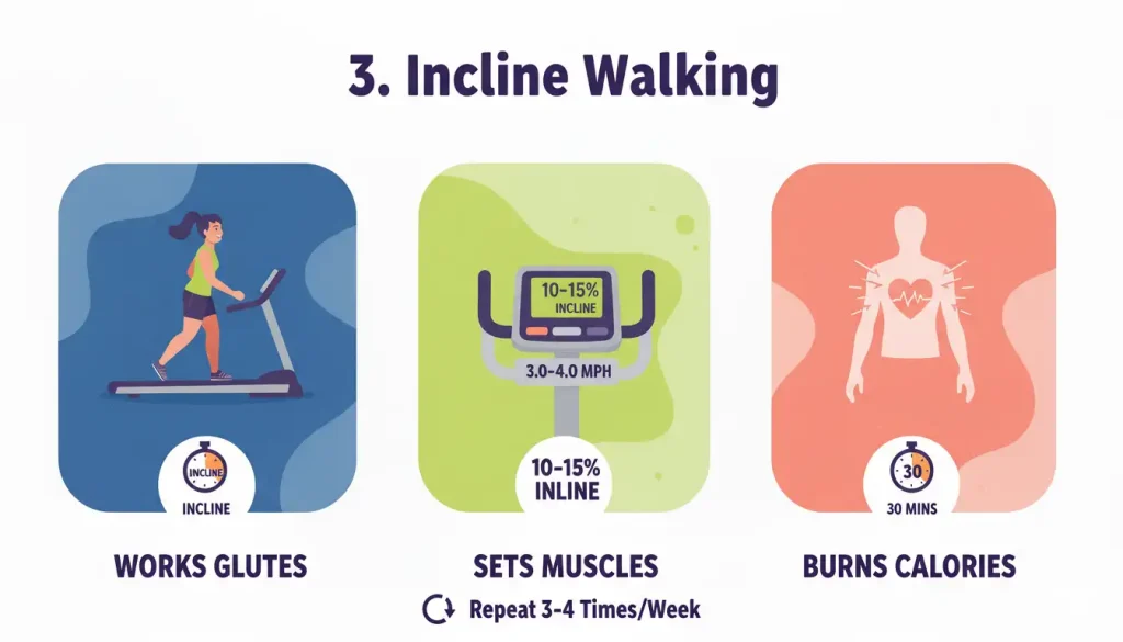 21 Best Cardio Exercises for Weight Loss in Gym & at Home 7 3. Incline Walking Best Cardio Exercises for Weight Loss