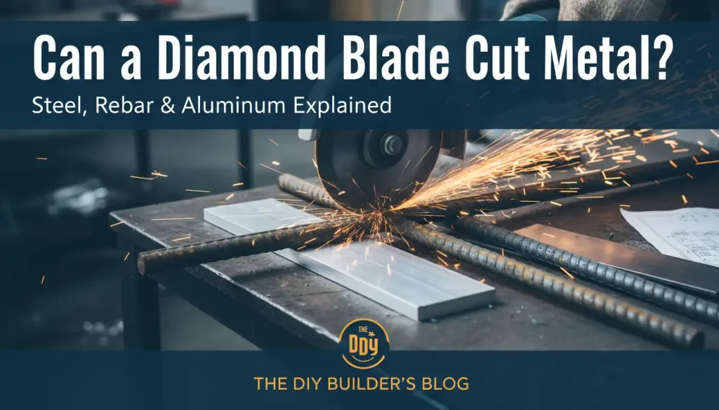 Can a Diamond Blade Cut Metal? Steel, Rebar & Aluminum Explained 3 Can a Diamond Blade Cut Metal? Steel, Rebar & Aluminum Explained