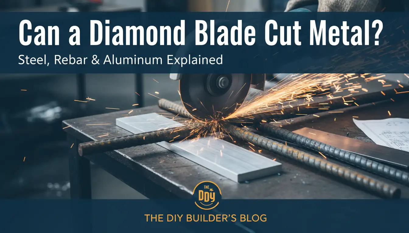 Can a Diamond Blade Cut Metal? Steel, Rebar & Aluminum Explained